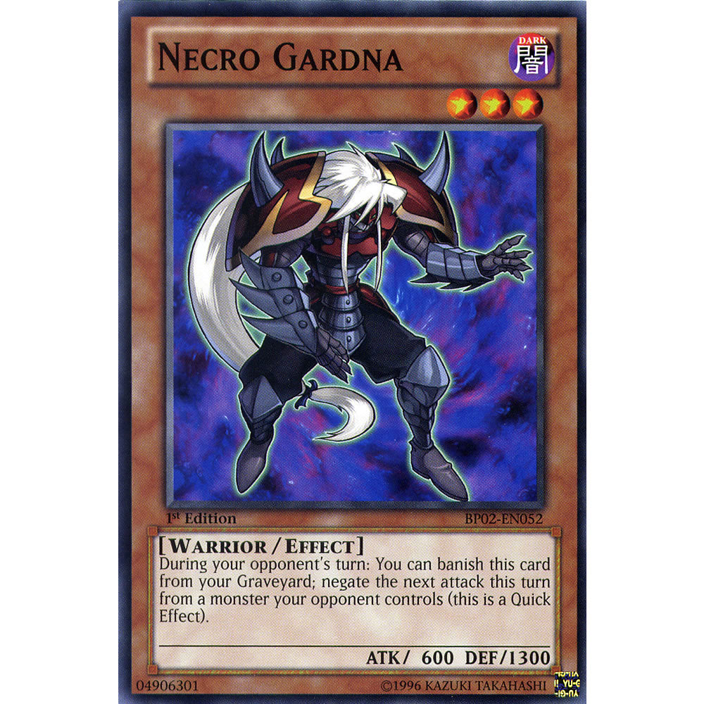 Necro Gardna BP02-EN052 Yu-Gi-Oh! Card from the Battle Pack 2: War of the Giants Set