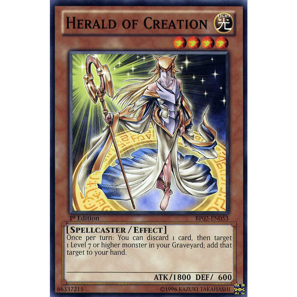 Herald of Creation BP02-EN053 Yu-Gi-Oh! Card from the Battle Pack 2: War of the Giants Set
