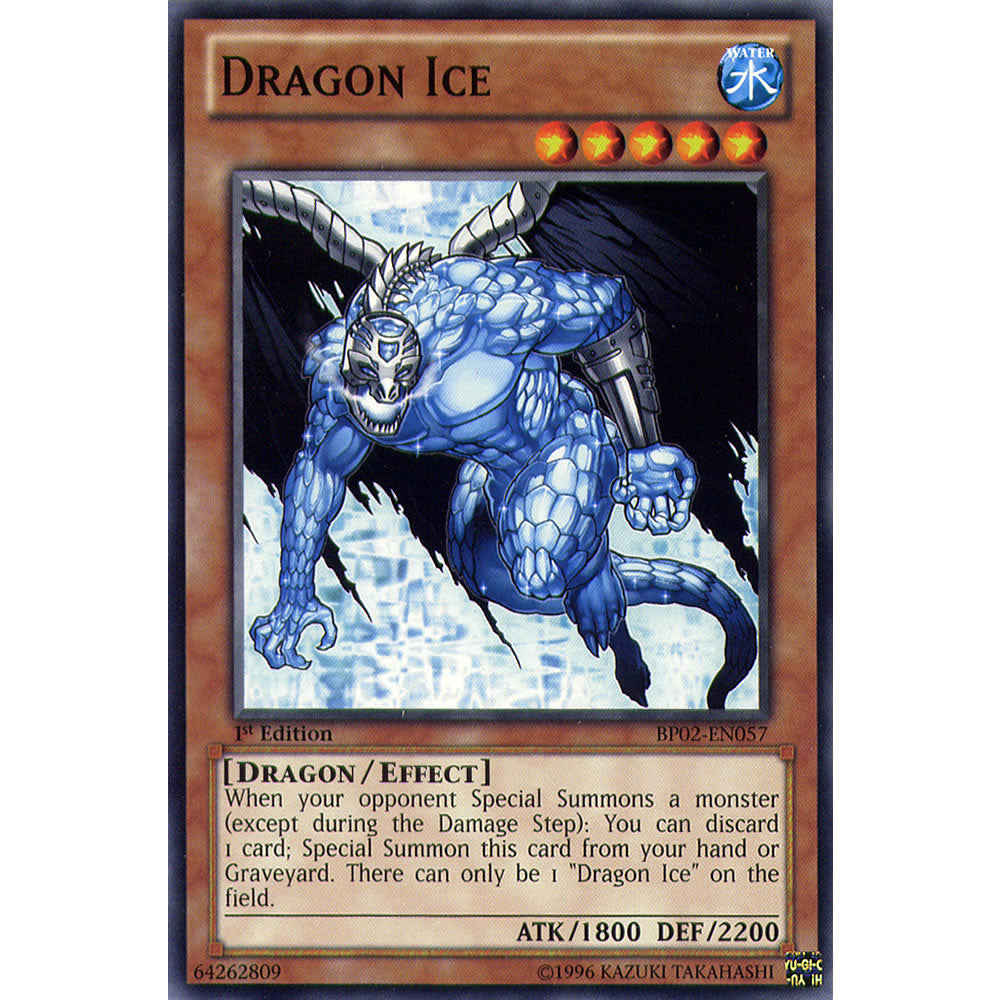 Dragon Ice BP02-EN057 Yu-Gi-Oh! Card from the Battle Pack 2: War of the Giants Set