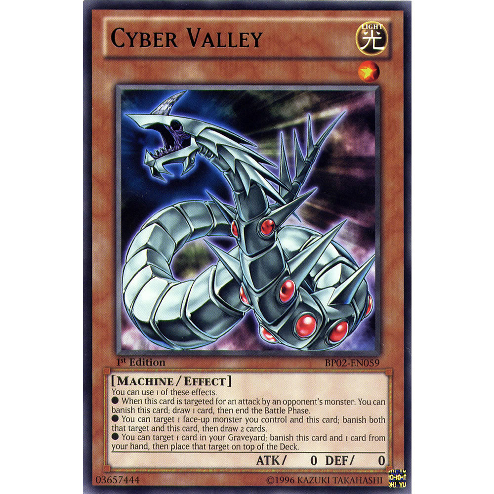 Cyber Valley BP02-EN059 Yu-Gi-Oh! Card from the Battle Pack 2: War of the Giants Set