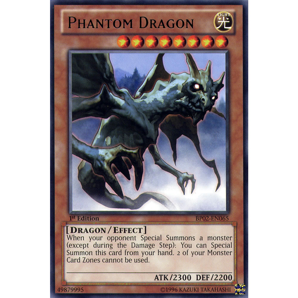 Phantom Dragon BP02-EN065 Yu-Gi-Oh! Card from the Battle Pack 2: War of the Giants Set