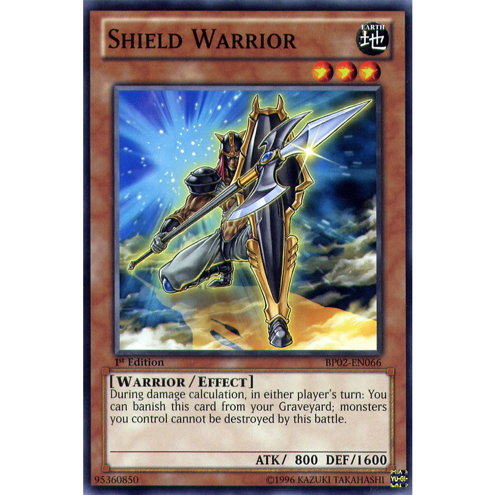 Shield Warrior BP02-EN066 Yu-Gi-Oh! Card from the Battle Pack 2: War of the Giants Set
