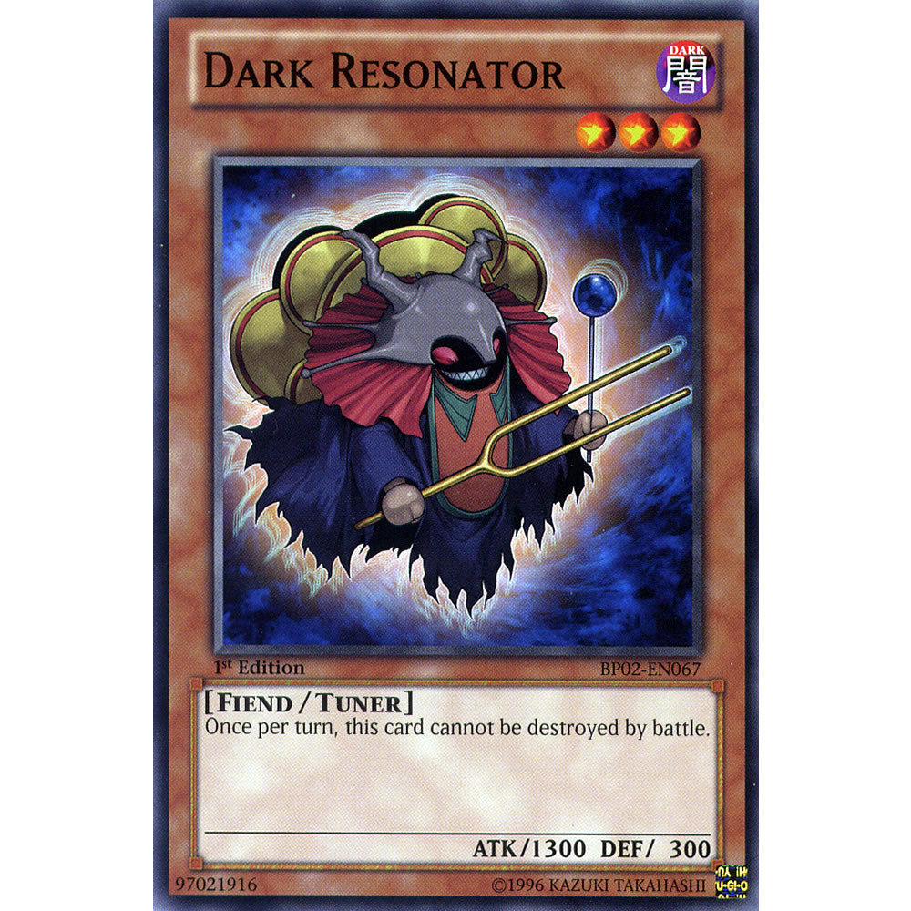 Dark Resonator BP02-EN067 Yu-Gi-Oh! Card from the Battle Pack 2: War of the Giants Set