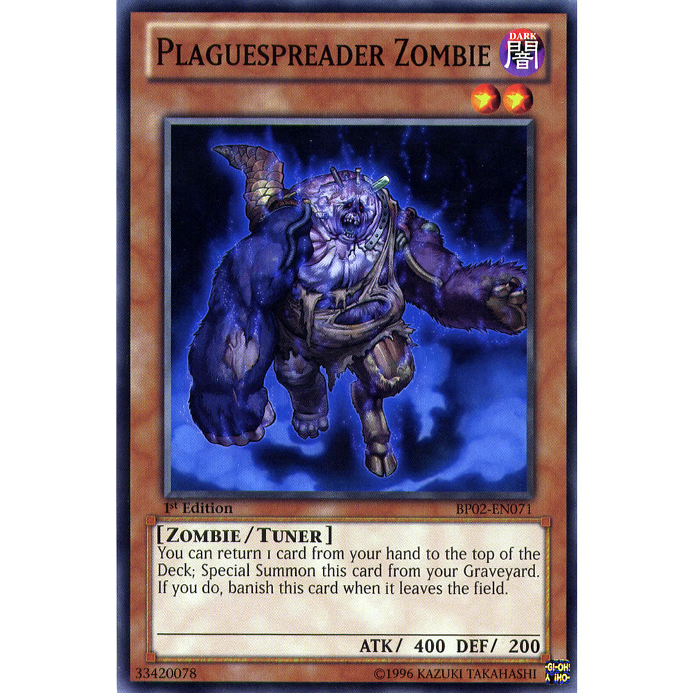 Plaguespreader Zombie BP02-EN071 Yu-Gi-Oh! Card from the Battle Pack 2: War of the Giants Set
