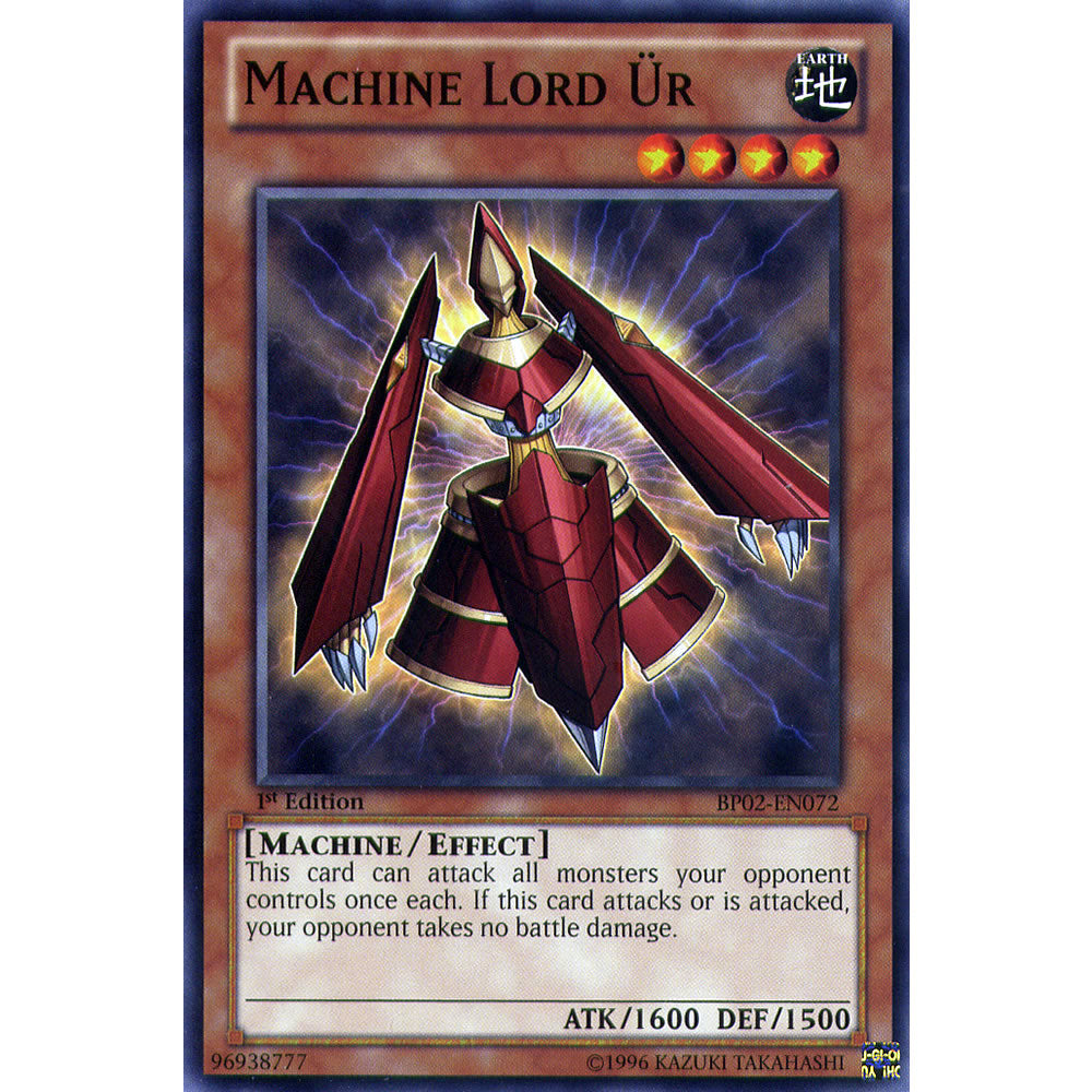Machine Lord Ur BP02-EN072 Yu-Gi-Oh! Card from the Battle Pack 2: War of the Giants Set