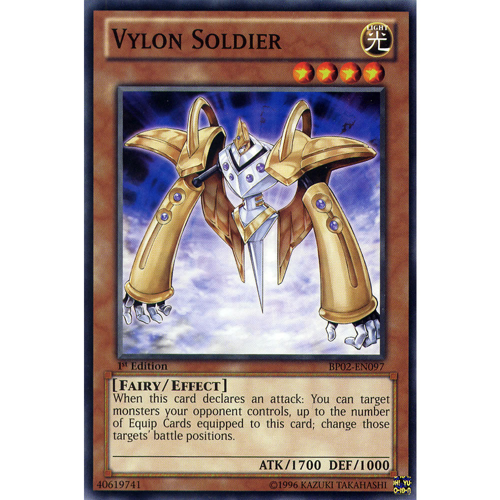 Vylon Soldier BP02-EN097 Yu-Gi-Oh! Card from the Battle Pack 2: War of the Giants Set