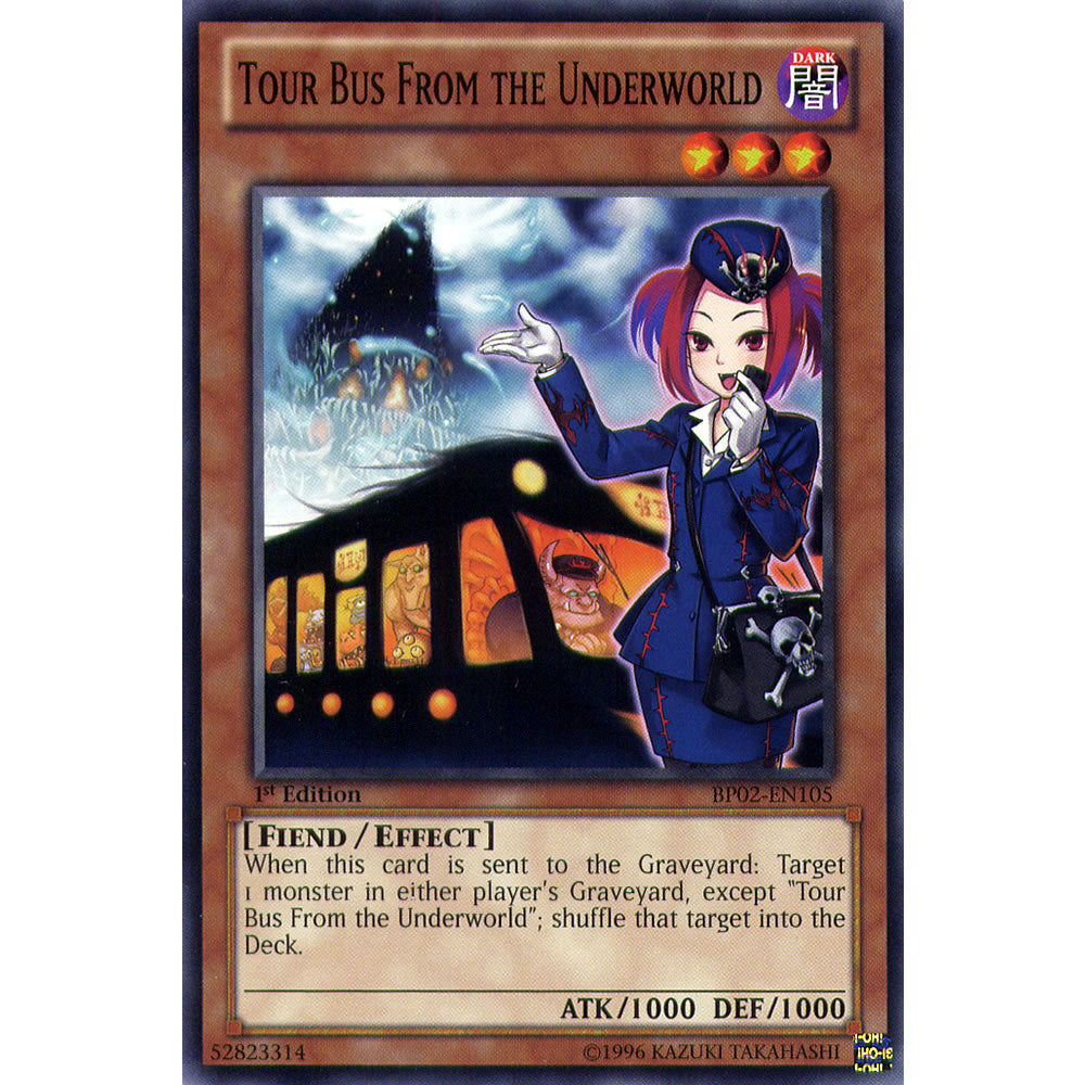 Tour Bus From the Underworld BP02-EN105 Yu-Gi-Oh! Card from the Battle Pack 2: War of the Giants Set