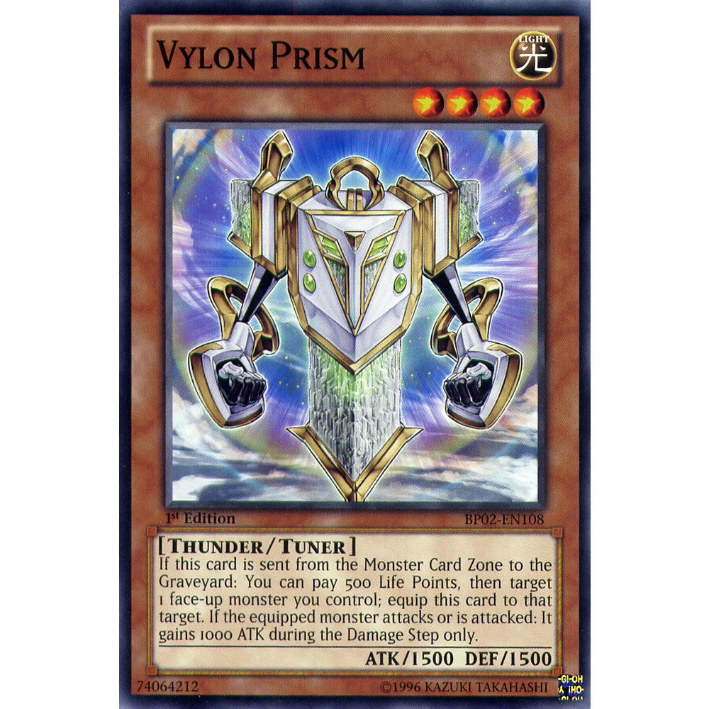 Vylon Prism BP02-EN108 Yu-Gi-Oh! Card from the Battle Pack 2: War of the Giants Set