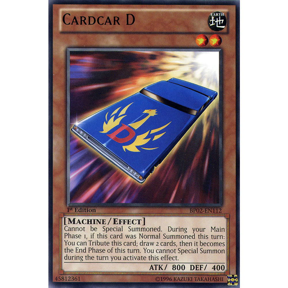 Cardcar D BP02-EN112 Yu-Gi-Oh! Card from the Battle Pack 2: War of the Giants Set