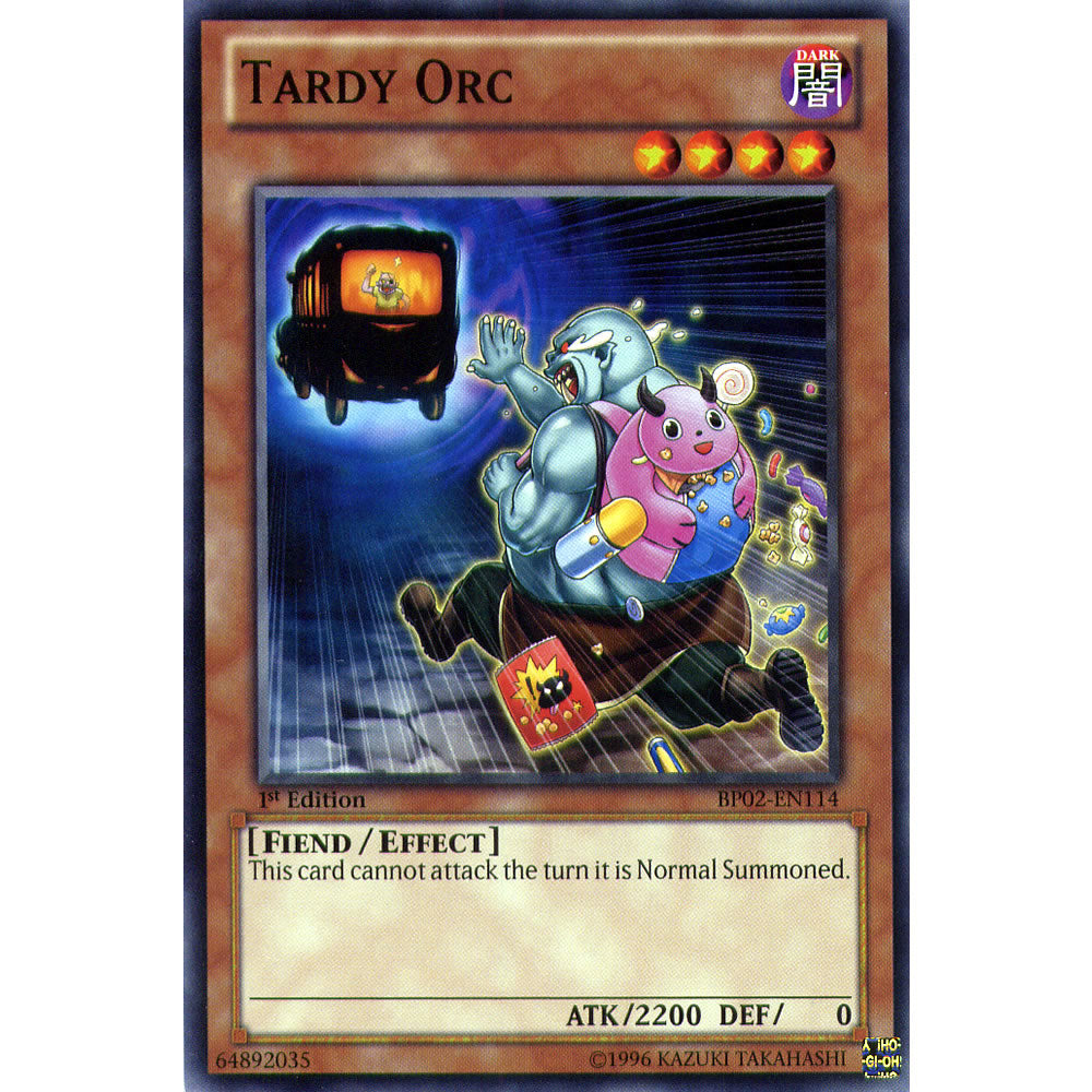 Tardy Orc BP02-EN114 Yu-Gi-Oh! Card from the Battle Pack 2: War of the Giants Set