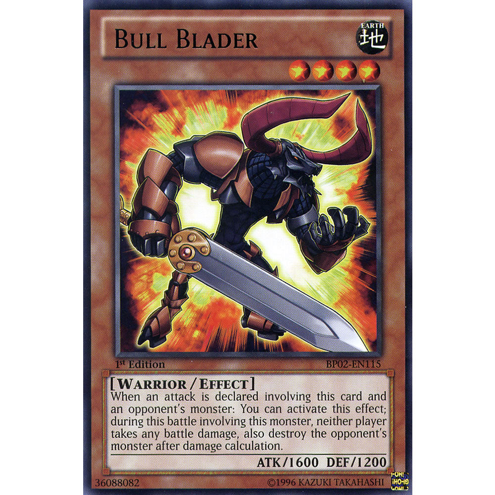 Bull Blader BP02-EN115 Yu-Gi-Oh! Card from the Battle Pack 2: War of the Giants Set