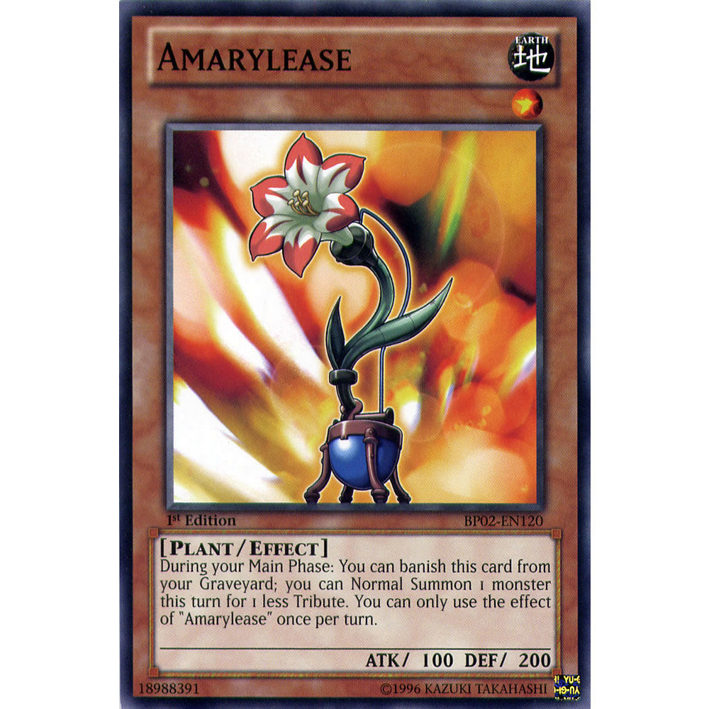 Amarylease BP02-EN120 Yu-Gi-Oh! Card from the Battle Pack 2: War of the Giants Set