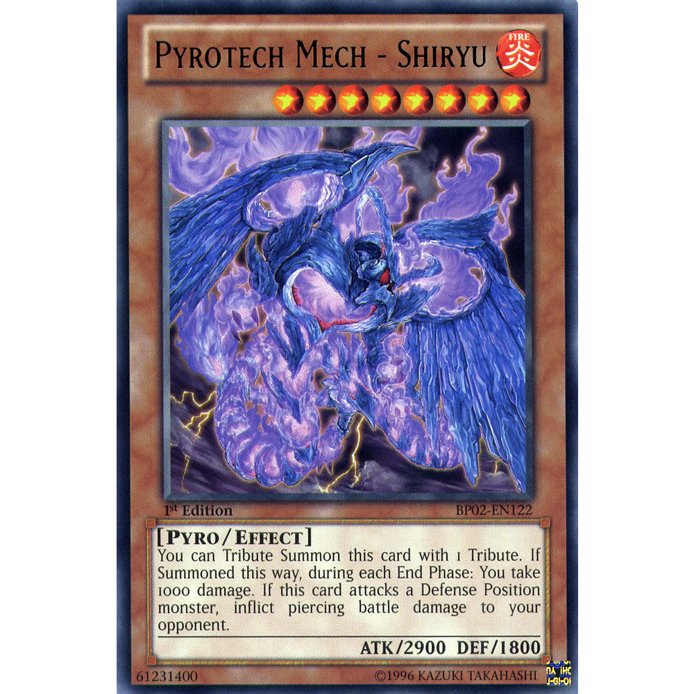 Pyrotech Mech - Shiryu BP02-EN122 Yu-Gi-Oh! Card from the Battle Pack 2: War of the Giants Set
