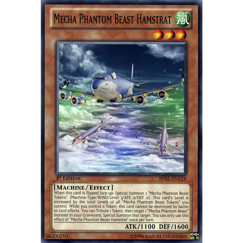 Mecha Phantom Beast Hamstrat BP02-EN124 Yu-Gi-Oh! Card from the Battle Pack 2: War of the Giants Set