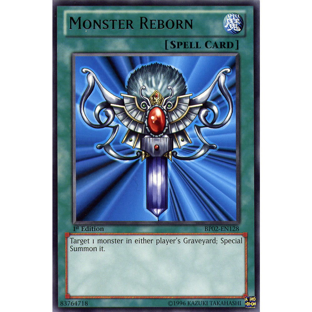 Monster Reborn BP02-EN128 Yu-Gi-Oh! Card from the Battle Pack 2: War of the Giants Set