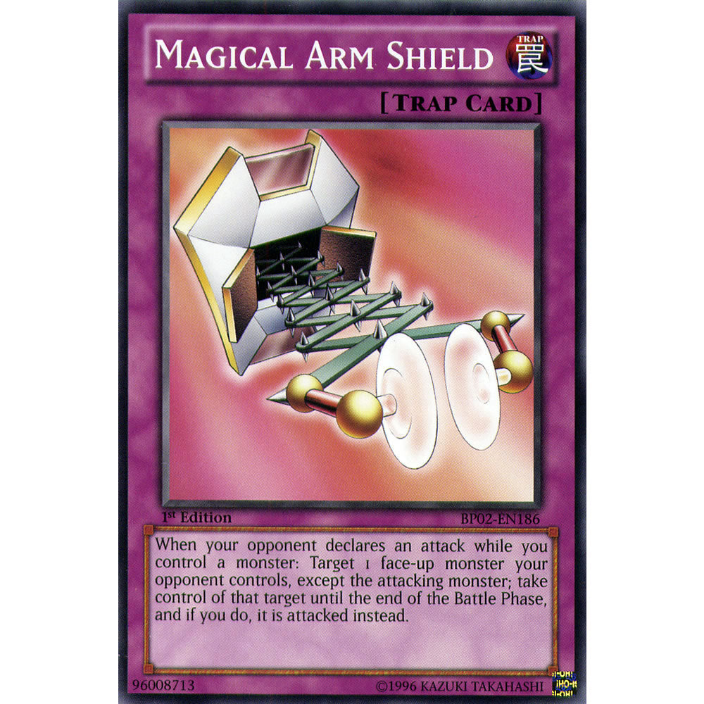 Magical Arm Shield BP02-EN186 Yu-Gi-Oh! Card from the Battle Pack 2: War of the Giants Set