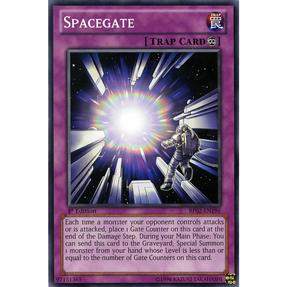 Spacegate BP02-EN196 Yu-Gi-Oh! Card from the Battle Pack 2: War of the Giants Set