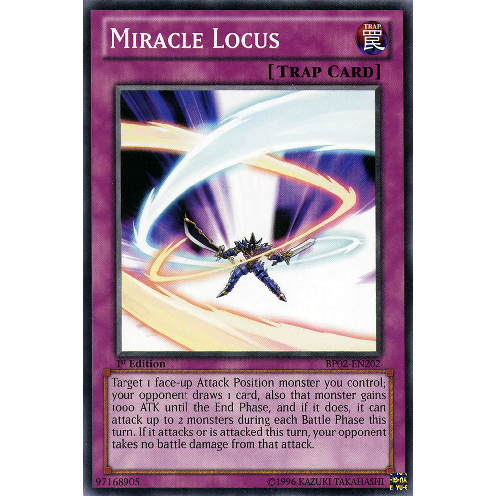Miracle Locus BP02-EN202 Yu-Gi-Oh! Card from the Battle Pack 2: War of the Giants Set