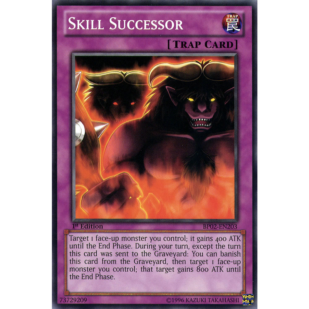 Skill Successor BP02-EN203 Yu-Gi-Oh! Card from the Battle Pack 2: War of the Giants Set