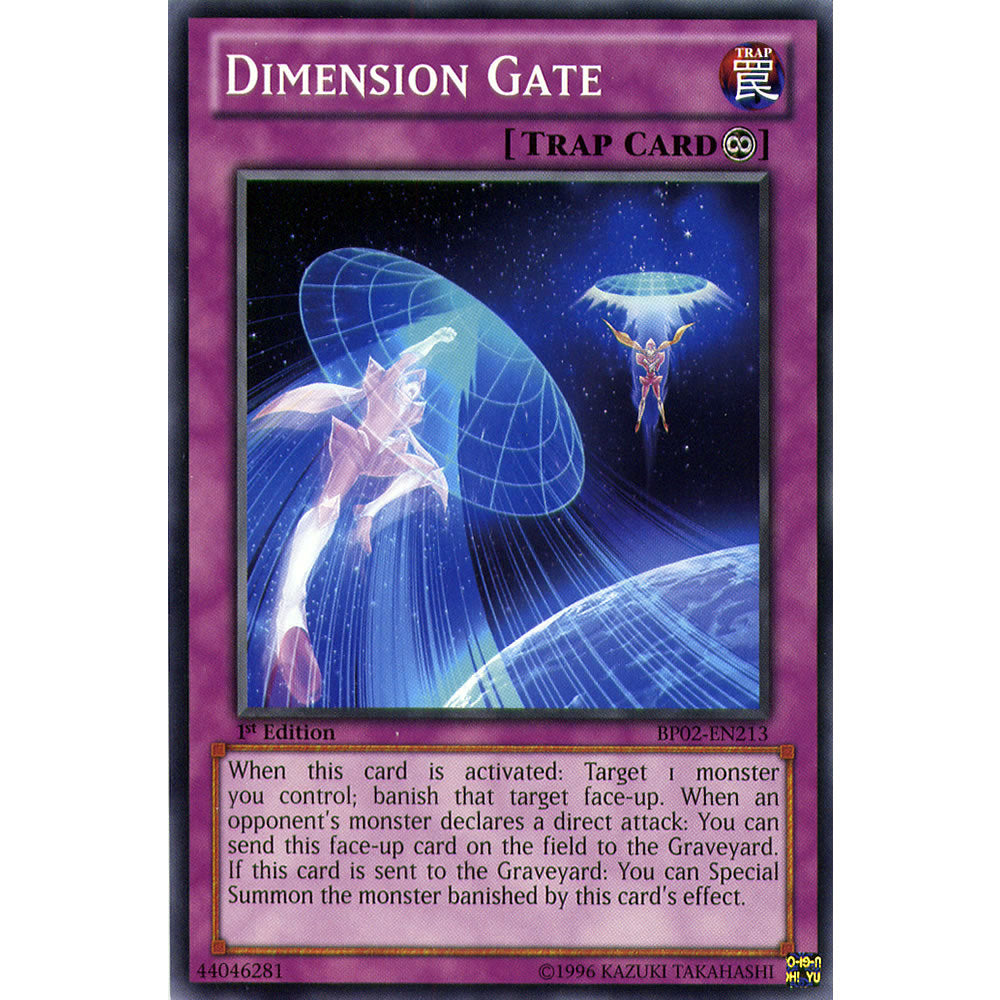 Dimension Gate BP02-EN213 Yu-Gi-Oh! Card from the Battle Pack 2: War of the Giants Set