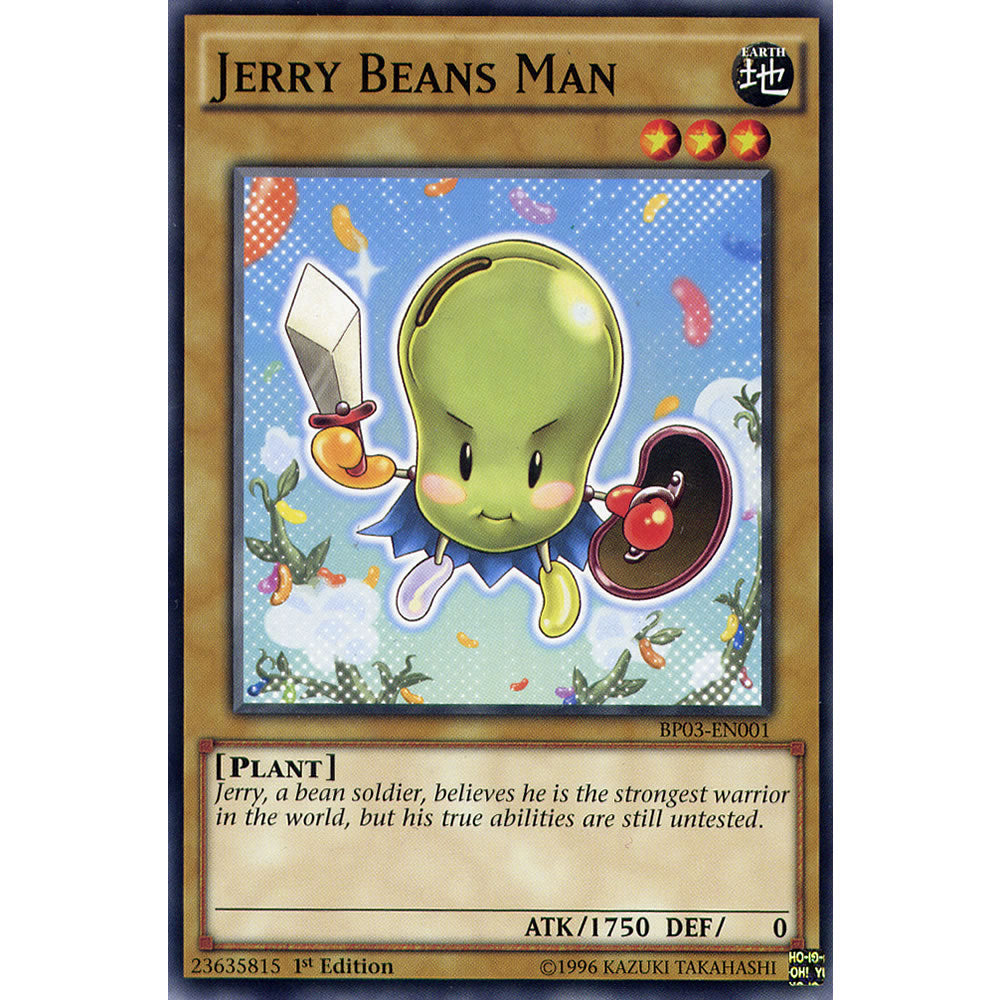 Jerry Beans Man BP03-EN001 Yu-Gi-Oh! Card from the Battle Pack 3: Monster League Set