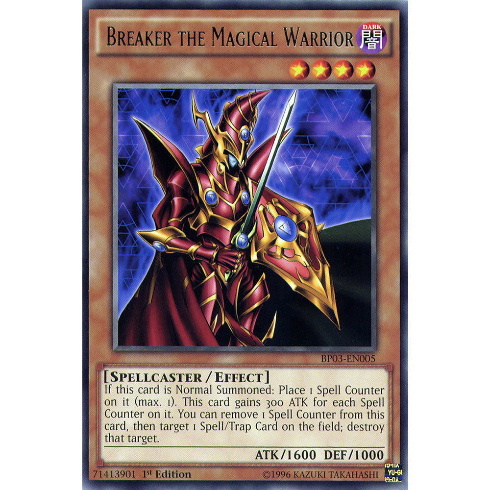Breaker the Magical Warrior BP03-EN005 Yu-Gi-Oh! Card from the Battle Pack 3: Monster League Set