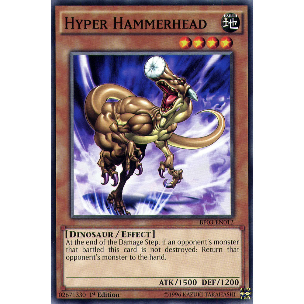 Hyper Hammerhead BP03-EN012 Yu-Gi-Oh! Card from the Battle Pack 3: Monster League Set