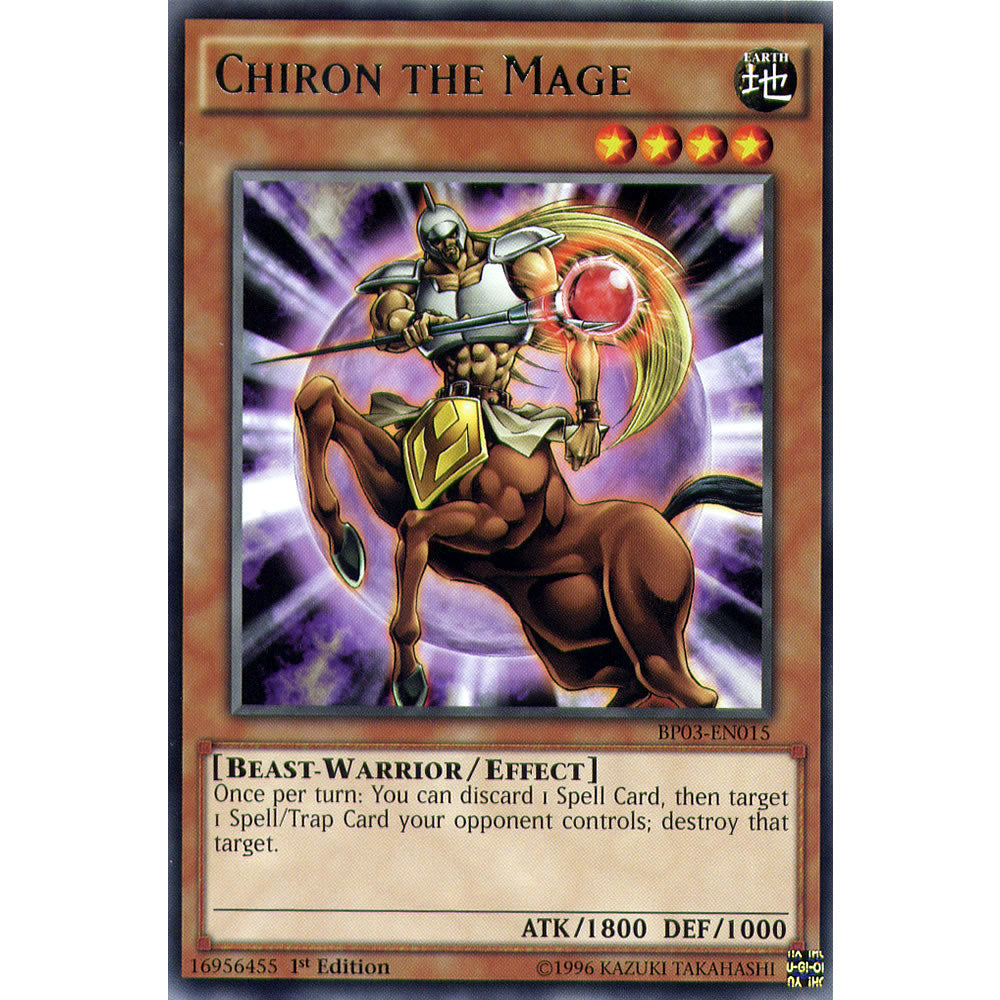 Chiron the Mage BP03-EN015 Yu-Gi-Oh! Card from the Battle Pack 3: Monster League Set