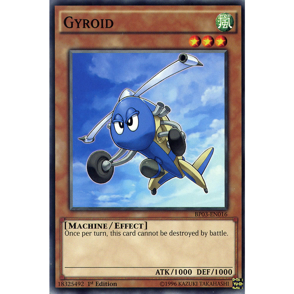 Gyroid BP03-EN016 Yu-Gi-Oh! Card from the Battle Pack 3: Monster League Set