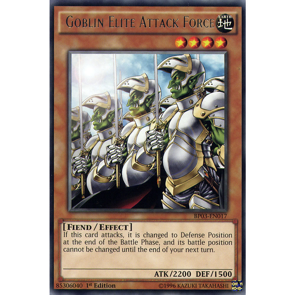 Goblin Elite Attack Force BP03-EN017 Yu-Gi-Oh! Card from the Battle Pack 3: Monster League Set
