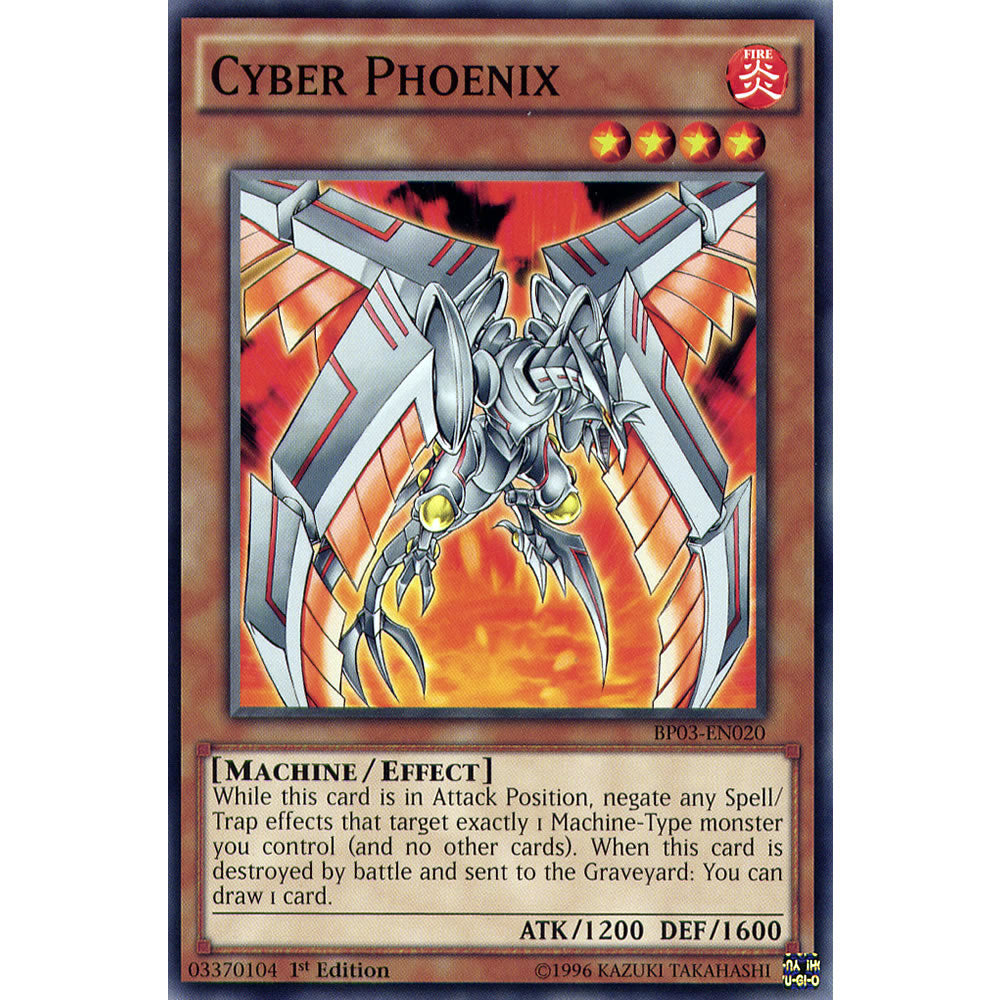 Cyber Phoenix BP03-EN020 Yu-Gi-Oh! Card from the Battle Pack 3: Monster League Set