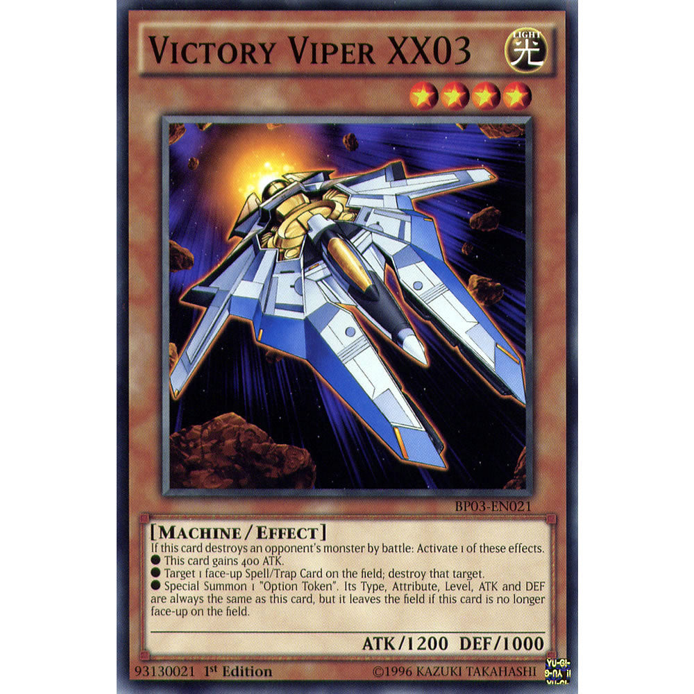 Victory Viper XX03 BP03-EN021 Yu-Gi-Oh! Card from the Battle Pack 3: Monster League Set