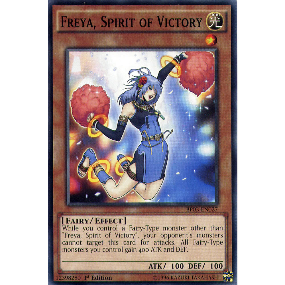 Freya, Spirit of Victory BP03-EN027 Yu-Gi-Oh! Card from the Battle Pack 3: Monster League Set