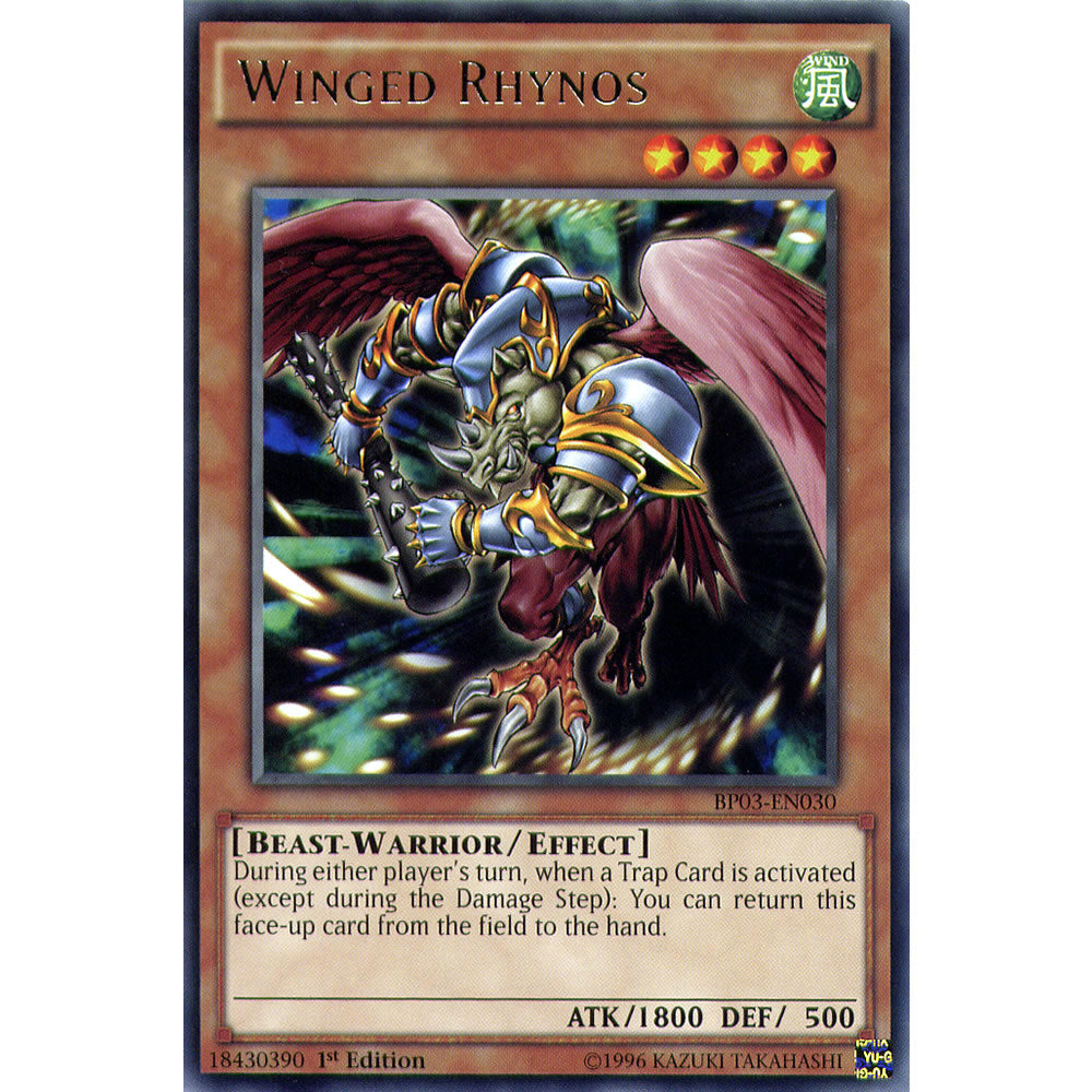 Winged Rhynos BP03-EN030 Yu-Gi-Oh! Card from the Battle Pack 3: Monster League Set