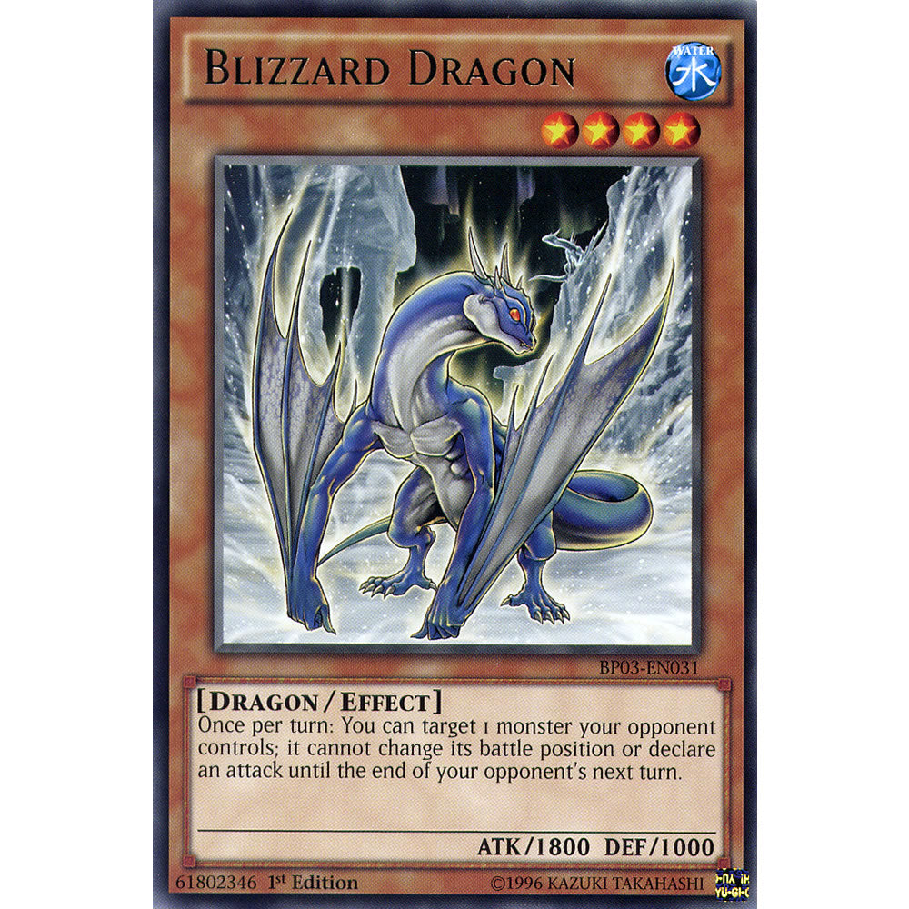 Blizzard Dragon BP03-EN031 Yu-Gi-Oh! Card from the Battle Pack 3: Monster League Set
