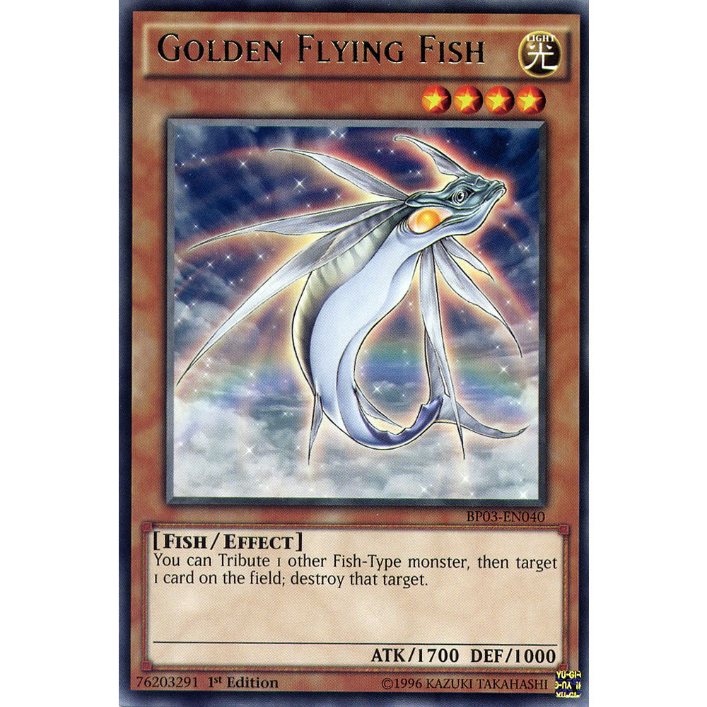 Golden Flying Fish BP03-EN040 Yu-Gi-Oh! Card from the Battle Pack 3: Monster League Set