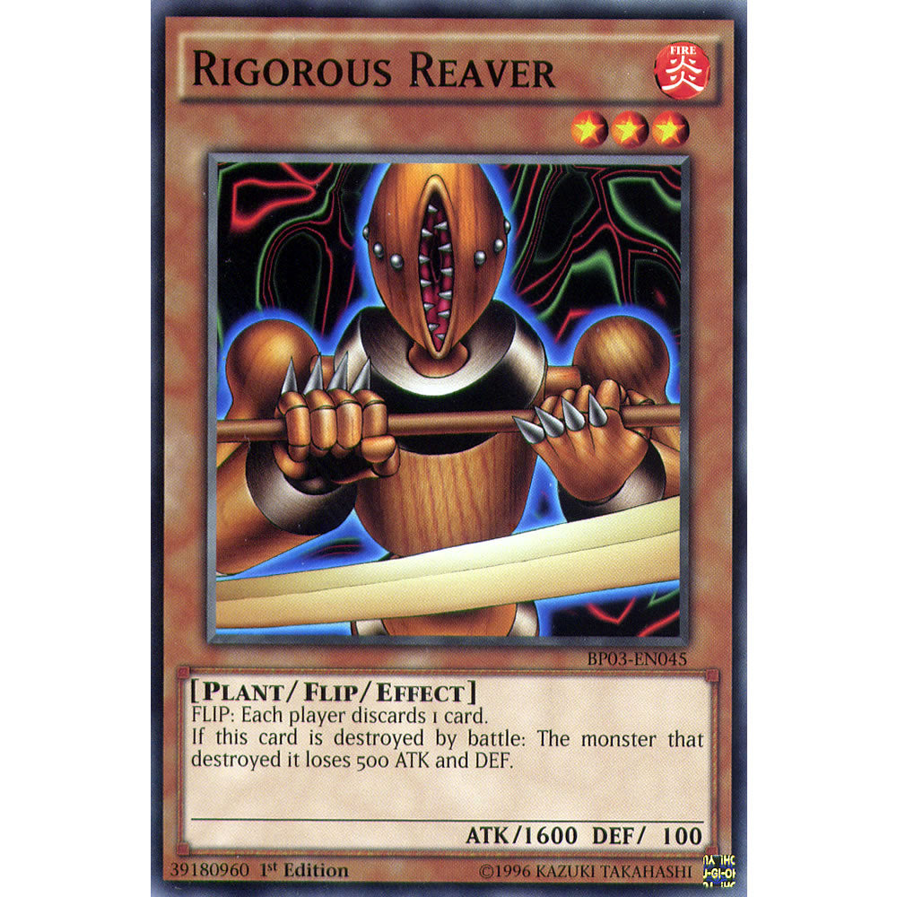 Rigorous Reaver BP03-EN045 Yu-Gi-Oh! Card from the Battle Pack 3: Monster League Set