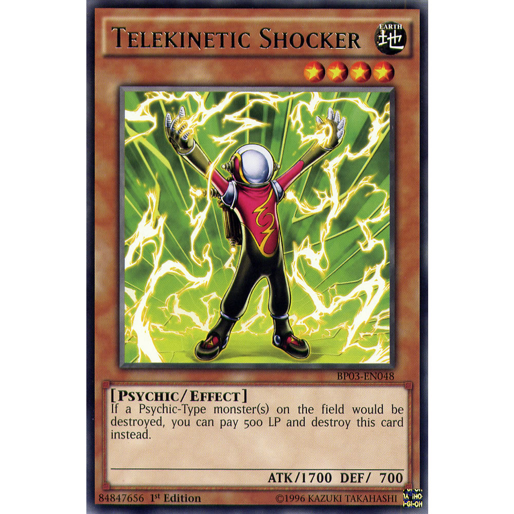 Telekinetic Shocker BP03-EN048 Yu-Gi-Oh! Card from the Battle Pack 3: Monster League Set