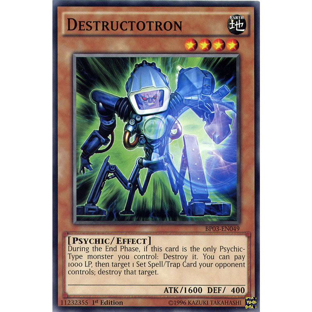 Destructotron BP03-EN049 Yu-Gi-Oh! Card from the Battle Pack 3: Monster League Set
