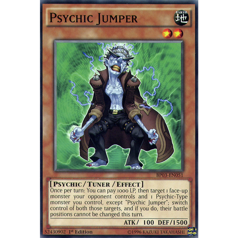 Psychic Jumper BP03-EN051 Yu-Gi-Oh! Card from the Battle Pack 3: Monster League Set
