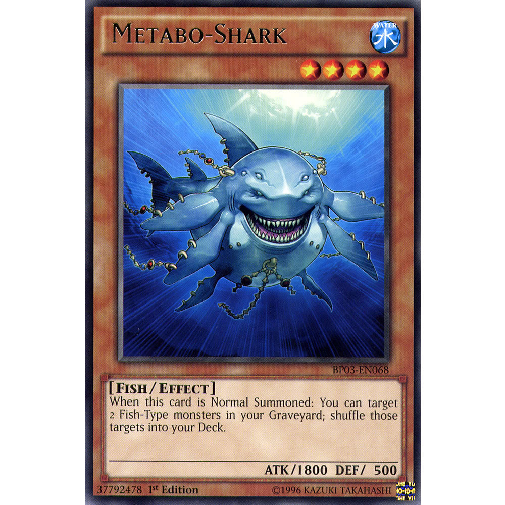 Metabo-Shark BP03-EN068 Yu-Gi-Oh! Card from the Battle Pack 3: Monster League Set