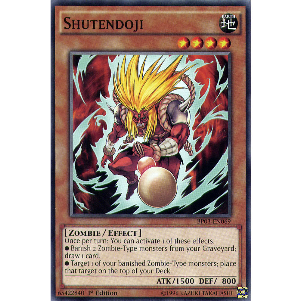 Shutendoji BP03-EN069 Yu-Gi-Oh! Card from the Battle Pack 3: Monster League Set