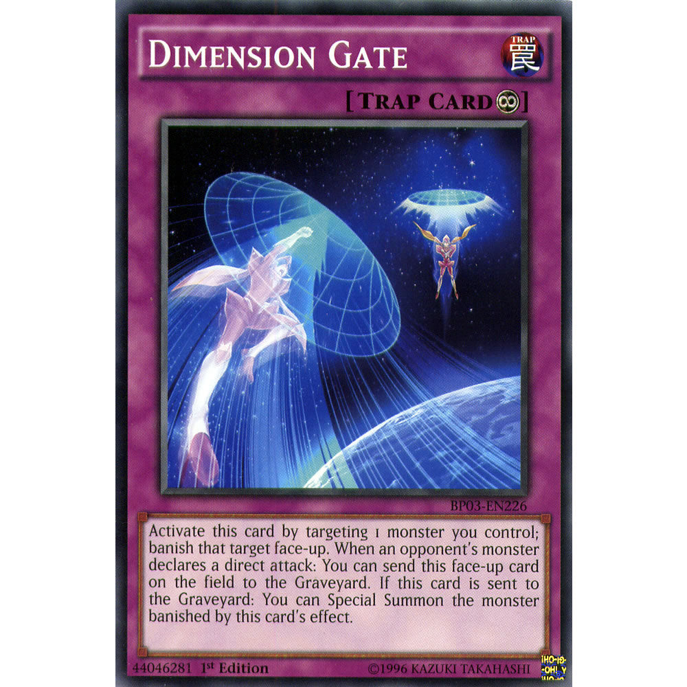 Dimension Gate BP03-EN226 Yu-Gi-Oh! Card from the Battle Pack 3: Monster League Set