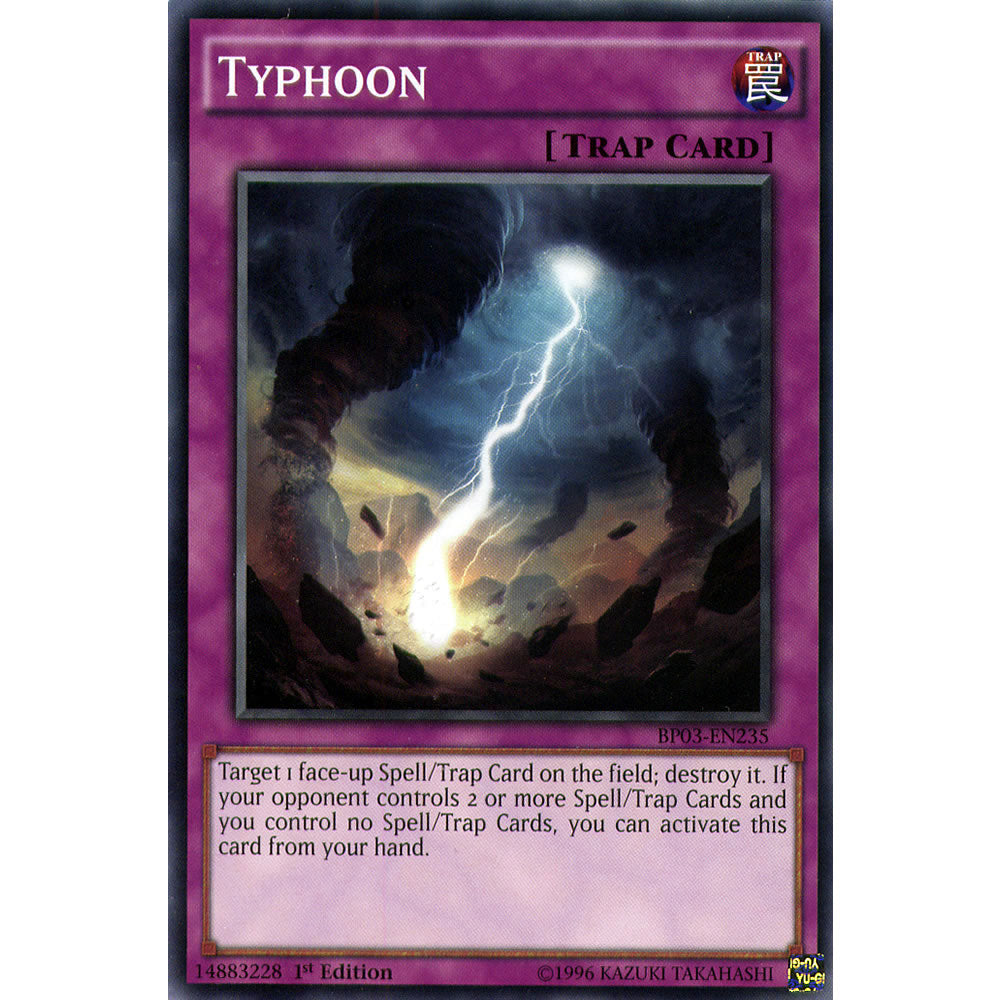 Typhoon BP03-EN235 Yu-Gi-Oh! Card from the Battle Pack 3: Monster League Set