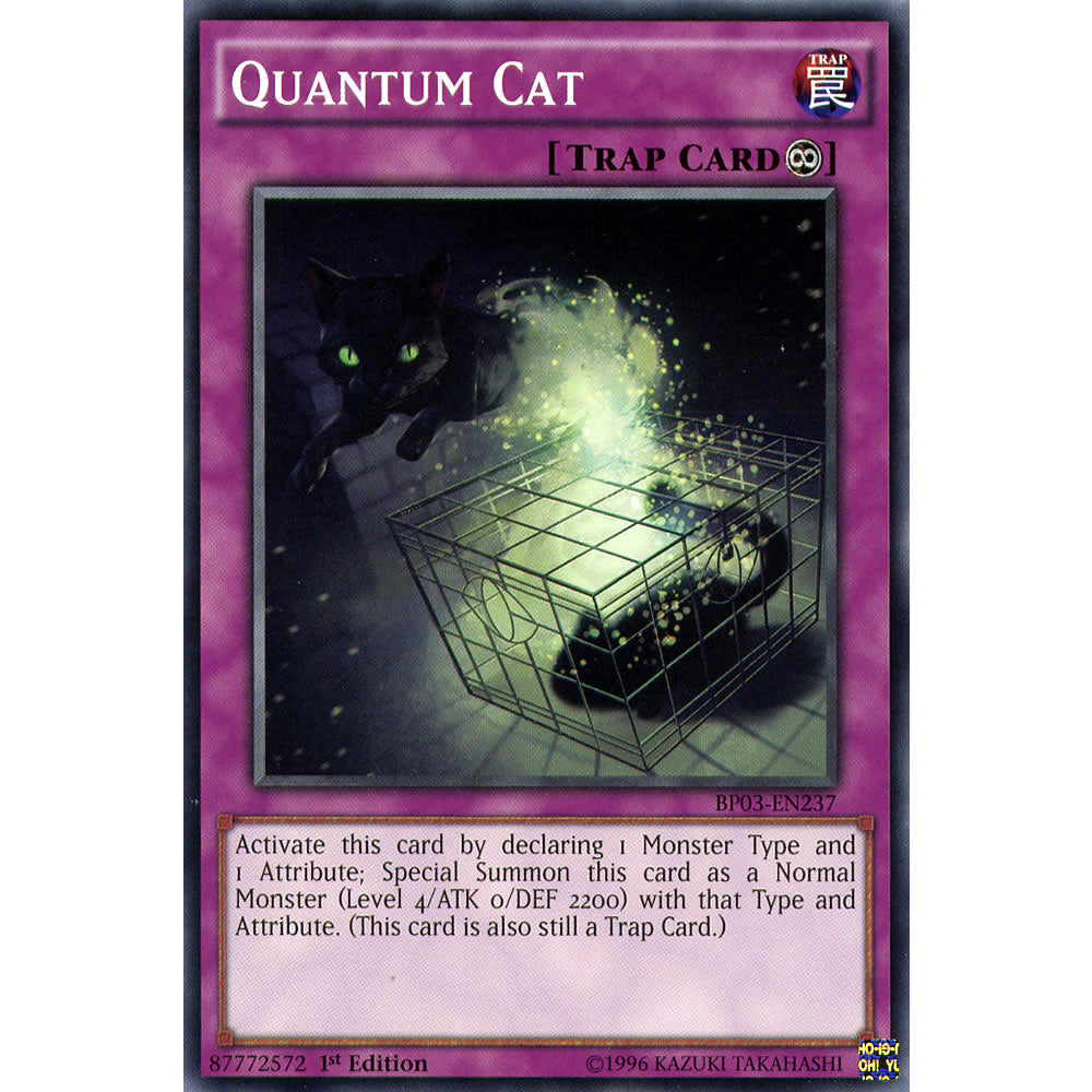 Quantum Cat BP03-EN237 Yu-Gi-Oh! Card from the Battle Pack 3: Monster League Set