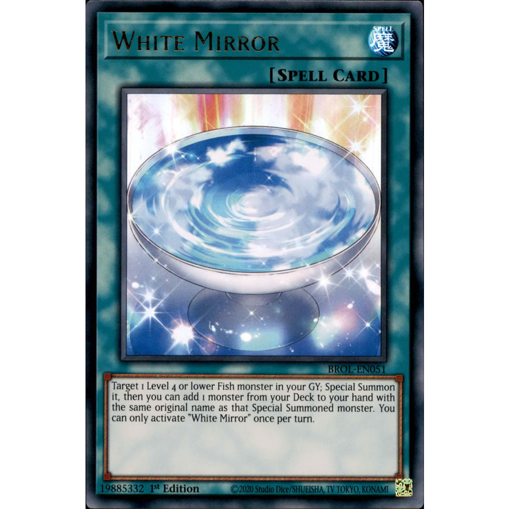 White Mirror BROL-EN051 Yu-Gi-Oh! Card from the Brothers of Legend Set