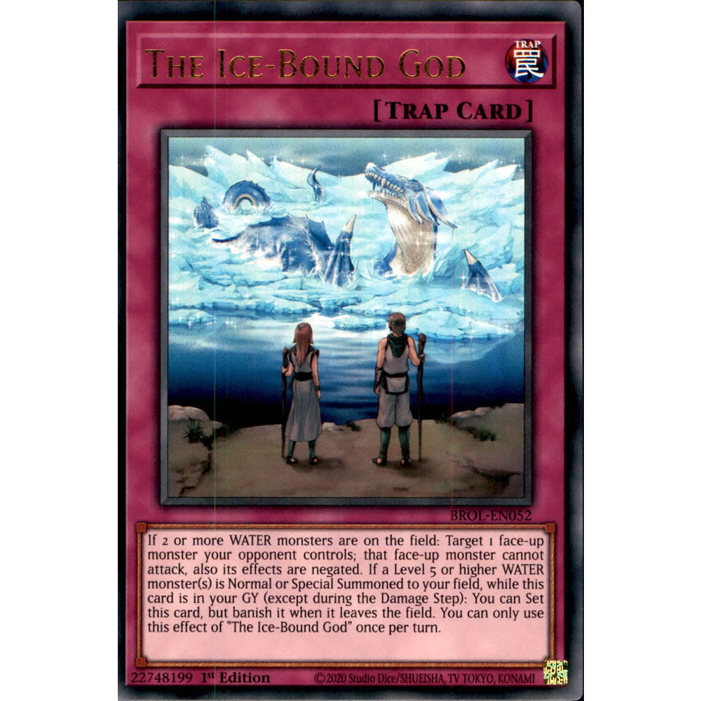 The Ice-Bound God BROL-EN052 Yu-Gi-Oh! Card from the Brothers of Legend Set
