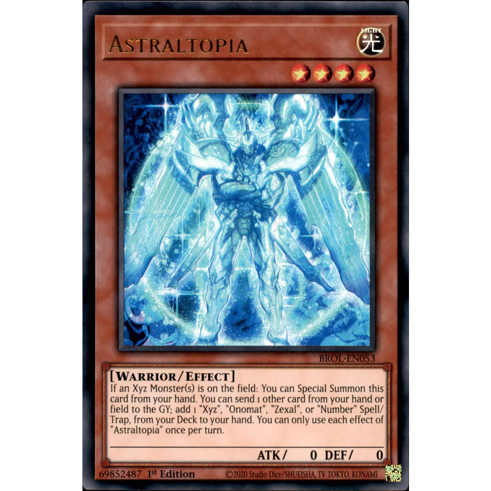 Astraltopia BROL-EN053 Yu-Gi-Oh! Card from the Brothers of Legend Set