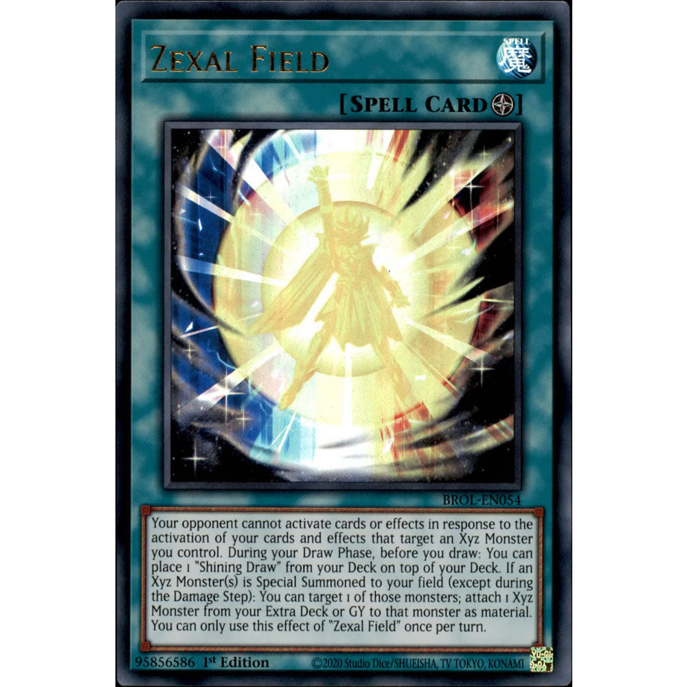 Zexal Field BROL-EN054 Yu-Gi-Oh! Card from the Brothers of Legend Set