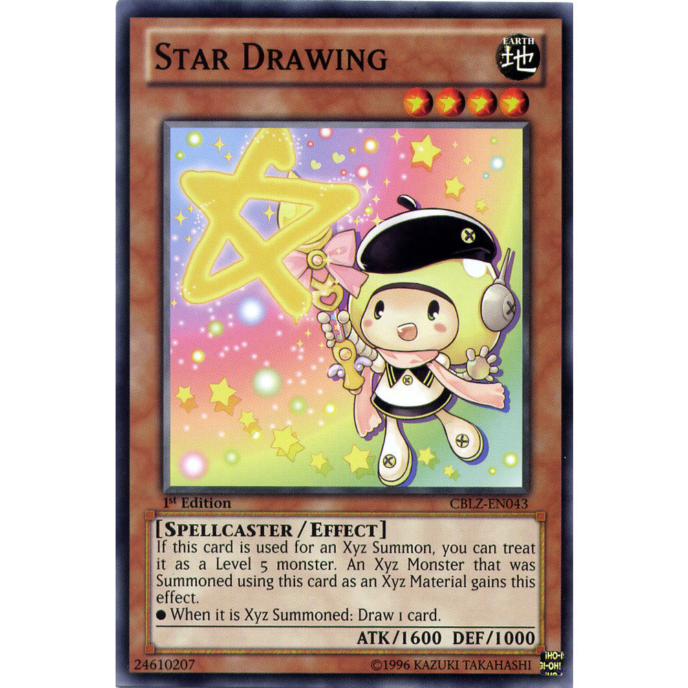 Star Drawing CBLZ-EN043 Yu-Gi-Oh! Card from the Cosmo Blazer Set